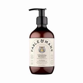 Fable and Mane Volumizing Shampoo for Fine Hair (250ml). Sulphate Free Hair Shampoo, Volume Shampoo for Fine Hair, Vegan & Cruelty-Free Volumising Hair Products - Genuine Fable & Mane Natural Shampoos