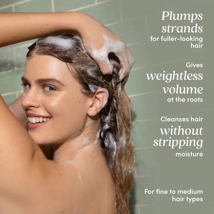 Fable and Mane Volumizing Shampoo for Fine Hair (250ml). Sulphate Free Hair Shampoo, Volume Shampoo for Fine Hair, Vegan & Cruelty-Free Volumising Hair Products - Genuine Fable & Mane Natural Shampoos