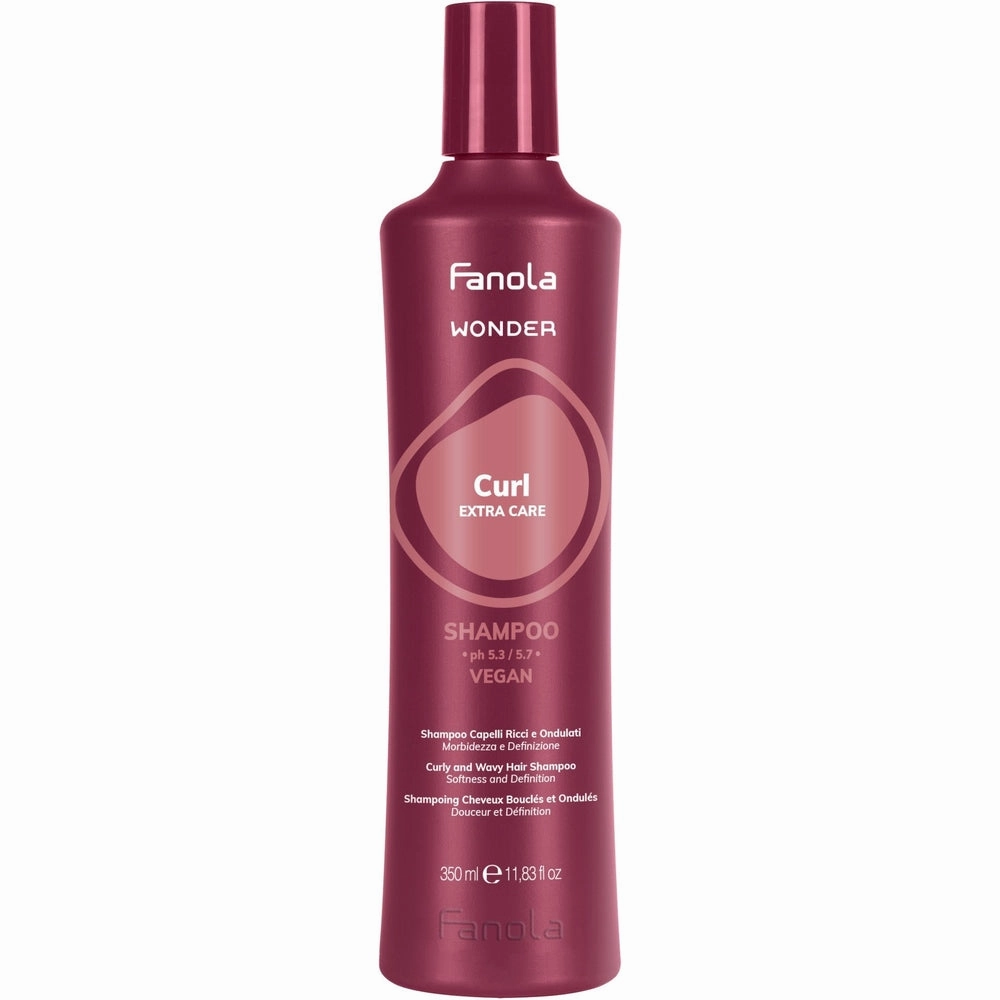 Fanola Wonder Curl Curly Hair Shampoo Softness And Definition 350ml