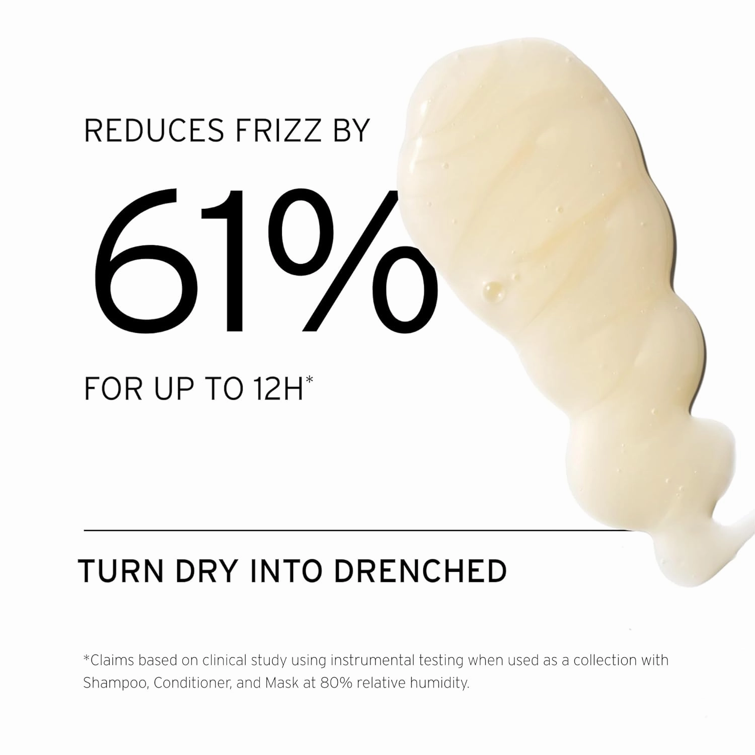 FEKKAI Shea Butter Shampoo (8.5 oz)   Conditioner (8.5 oz) - Improves Moisture, Softness & Shine - Reduces Frizz by 61% Up to 12H - Free of Sulfates, Parabens, Phthalates - Vegan, Cruelty-Free
