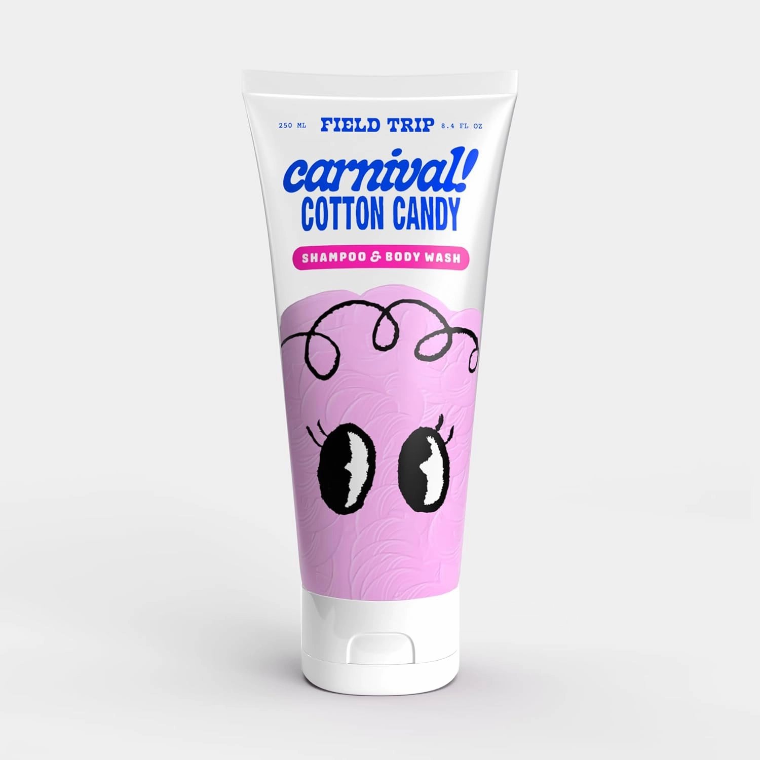 Field Trip Kids Carnival - Cotton Candy Scent - Hair Care for Kids - Tear Free - Leaves Hair Soft & Tangle-Free With Chamomile, Lavender, & Aloe (8.4 ounce, Cotton Candy Shampoo & Body Wash)