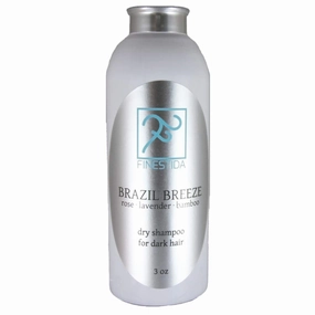 Finestida BRAZIL BREEZE Dry Shampoo for Dark Hair with Lavender and Rose, 3 oz