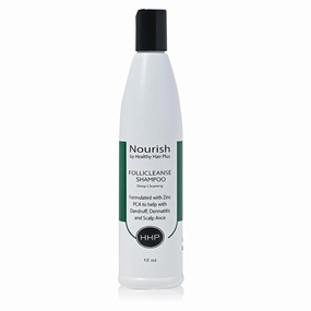 Follicleanse Shampoo 12 oz Zinc PCA Formula that Reduces Oily, Itchy Hair & Scalp