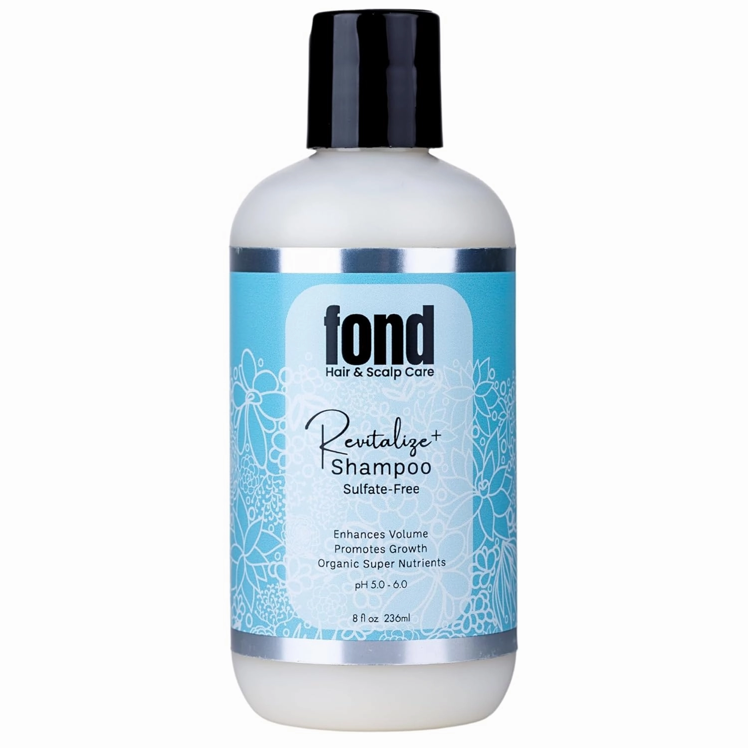 FOND Revitalize  Shampoo | Enhances Volume | Promotes Growth | Nourishes Scalp (8, Ounces)
