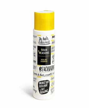 FOUR REASONS Healing Shampoo - Cooling and Soothing Shampoo for Irritated Scalp, Shampoo for Itchy Scalp, Anti-Dandruff Shampoo, vegan, 10.5 fl oz