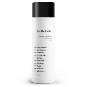 Fragrance Free Conditioner - Gentle on Sensitive Skin and Hair - Unscented - Dermatologist Tested - No Sulfates, Parabens or Gluten - Non Comedogenic and Hypoallergenic