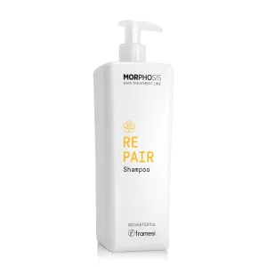 FRAMESI Morphosis Repair Shampoo, Moisturizes and Strengthens Hair, Natural Ingredients, Color Safe