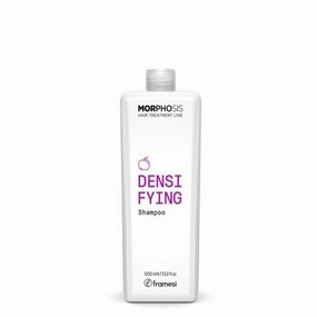 Framesi Morphosis Densifying Shampoo 33.8 fl oz, Strengthens Hair, For Sensitive Scalps, Natural Ingredients, Color Safe