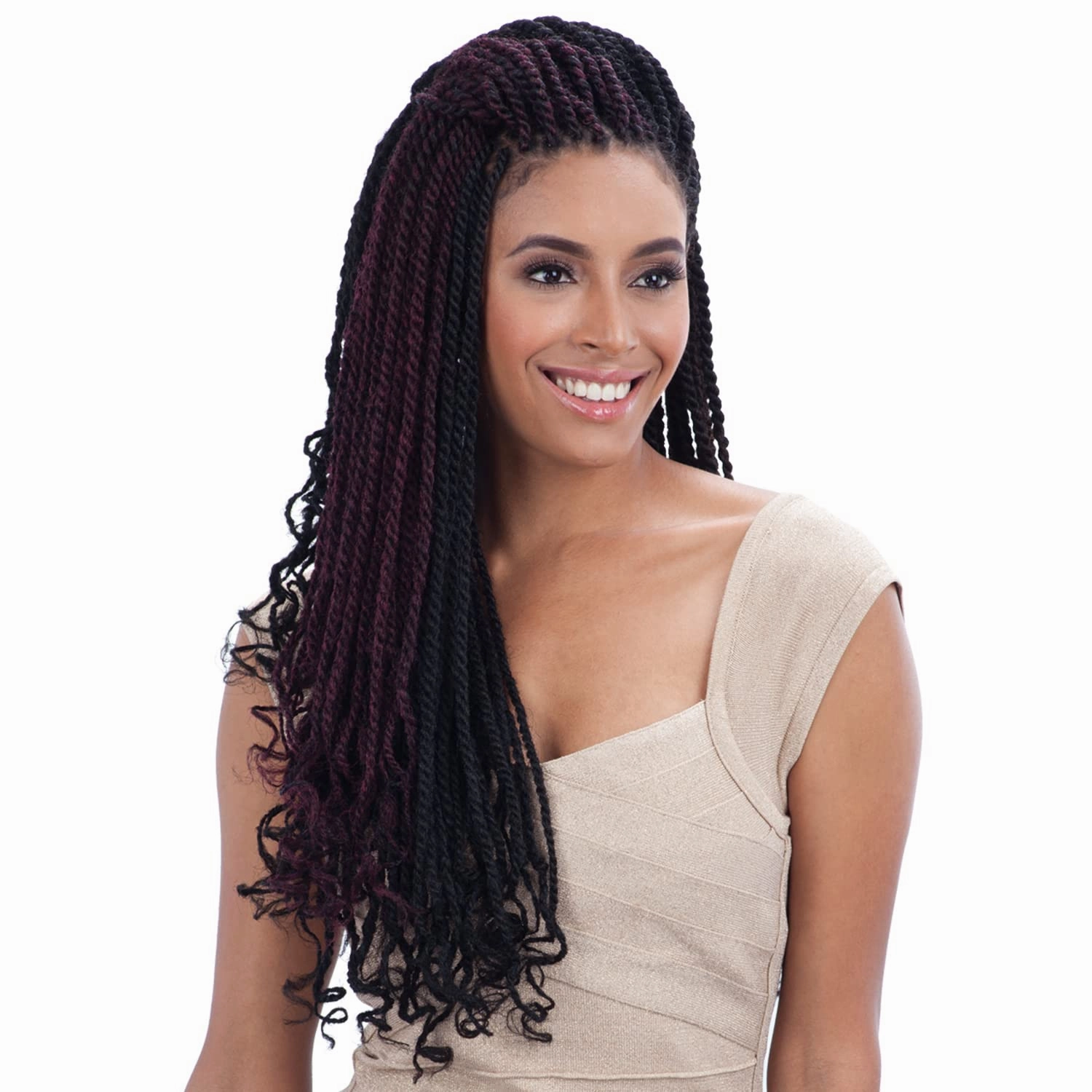 FreeTress Equal Braids Super Long Cuban Twist Braid 30" (5-pack, 4)