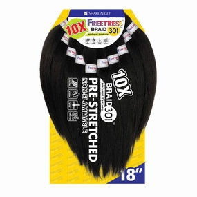 FreeTress Equal Pre-Stretched Synthetic Braids - 10X BRAID 301 18" (1)