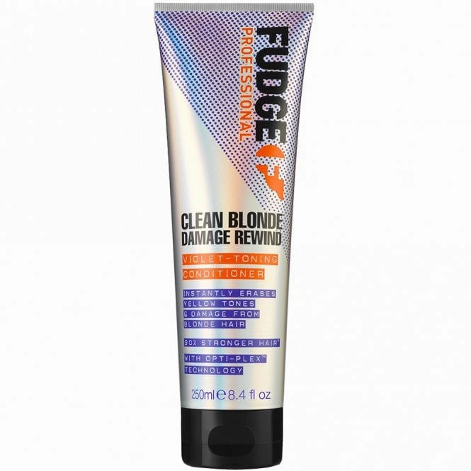 FUDGE CLEAN BLONDE DAMAGE REWIND VIOLET TONING CONDITIONER 250ML