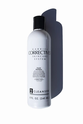 Gabriel Correctives Facial Shampoo 8 oz./ Soothing, Herbal Facial Cleanser/Gentle, Daily Face Cleanser/Water-Based Formula Removes Makeup, Dirt, Impurities/Non-Comedogenic Skincare