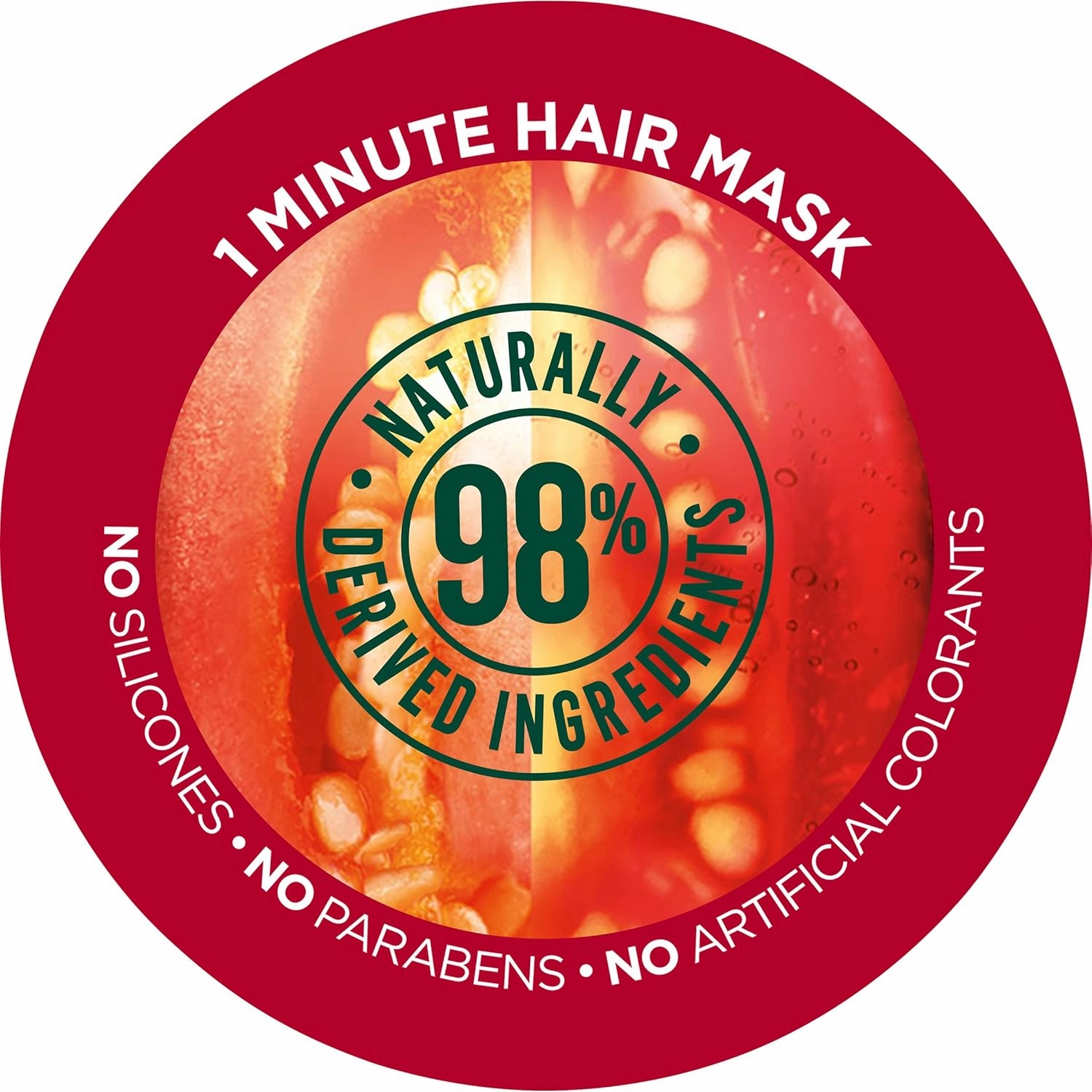 Garnier Hair Care Fructis Color Vibrancy Treat 1 Minute Hair Mask With Goji Extract, 13.5 Fluid Ounce