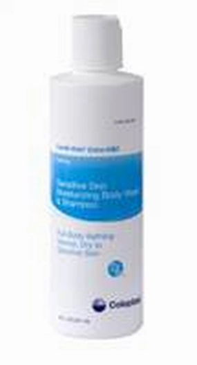 Gentle Rain Shampoo and Body Wash, 8 oz. Flip Top Bottle Scented, Coloplast, 7235 - Case of 36