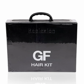 GF Hair Kit – 8x30ml Hair Growth Serum, 250ml Shampoo, 90ct Biotin Capsules, 100ml Scalp Spray, Comb – Anti Hair Loss & Thinning Treatment – Fuller, Healthier, Shinier Hair for Men & Women