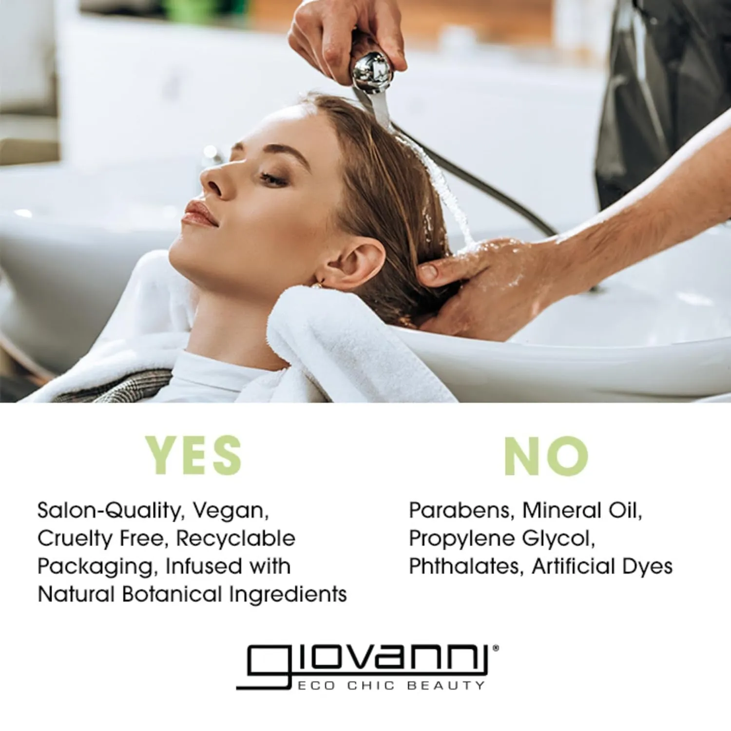 GIOVANNI 2chic Ultra-Revive Shampoo & Conditioner - Pineapple & Ginger to Moisturize Dry Unruly Hair, Aloe Vera, Pro-Vitamin B5, Lauryl & Laureth Sulfate Free, Color Safe - 24 oz (2 Pack)