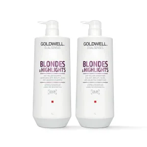 Goldwell Dualsenses Blondes & Highlights Anti-Yellow Shampoo