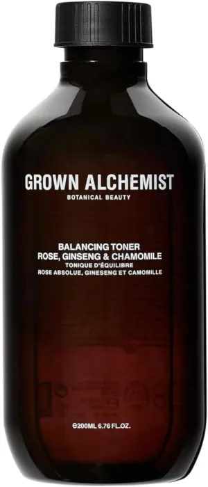 Grown Alchemist Balancing Toner, Alchohol-Free with Rose, Ginseng, Chamomile 200mL