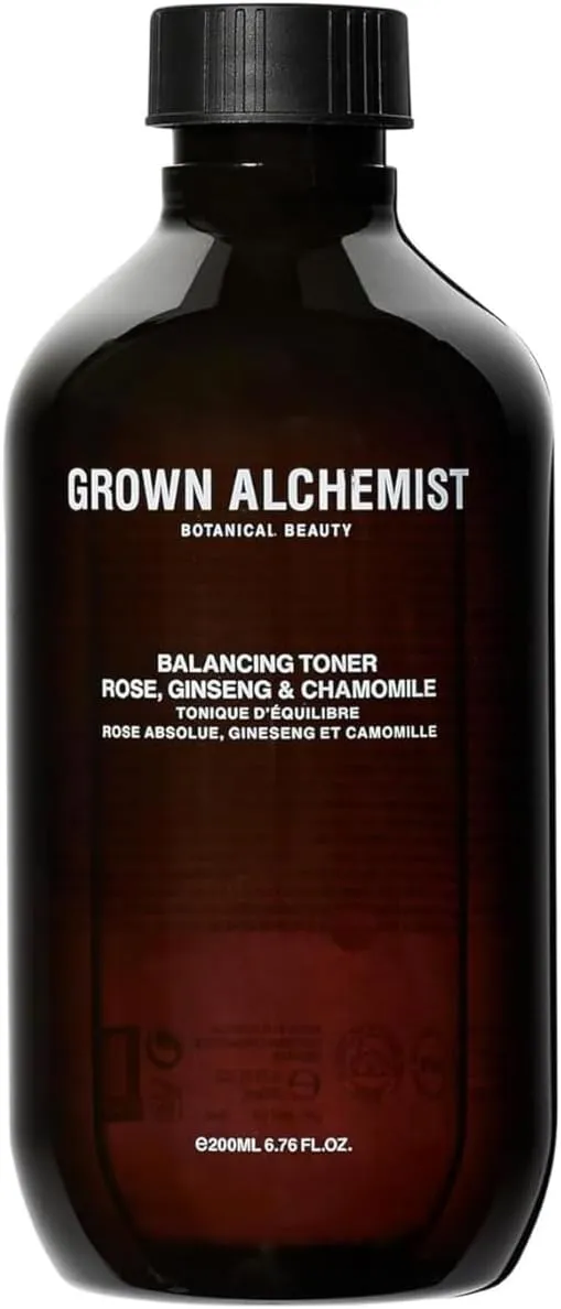 Grown Alchemist Balancing Toner, Alchohol-Free with Rose, Ginseng, Chamomile 200mL