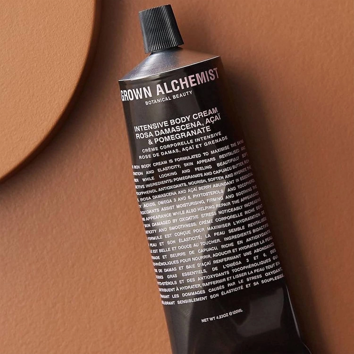 Grown Alchemist :: Intensive Body Cream - Rosa Damascena, Acai & Pomegranate Nourishing Moisturizer Cream that Repairs and Balances Dry Skin (120ml).