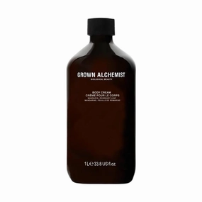 Grown Alchemist Body Cream REFILL: Mandarin, Rosemary Leaf. Nourishing Moisturizer Cream that Repairs and Balances Dry Skin (1L).