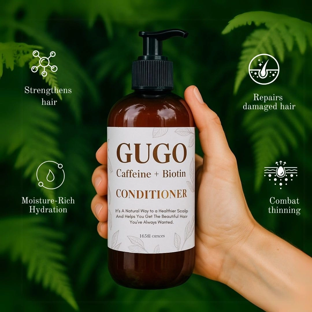 Gugo with Biotin and Caffeine Conditioner 16.5 ounces