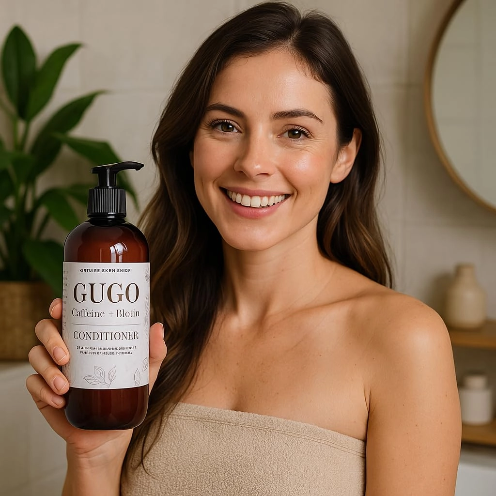 Gugo with Biotin and Caffeine Conditioner 16.5 ounces