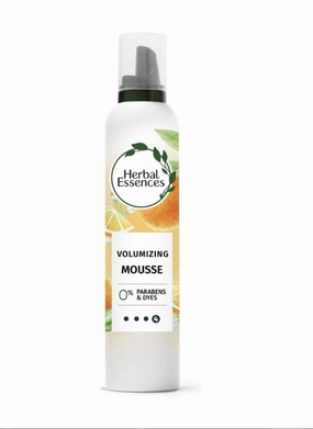H'erbal Essences Volumizing Mousse, Weightless Volume, All Day Hold Mousse for Fine Hair, 6.8 fl oz (Pack of 1)