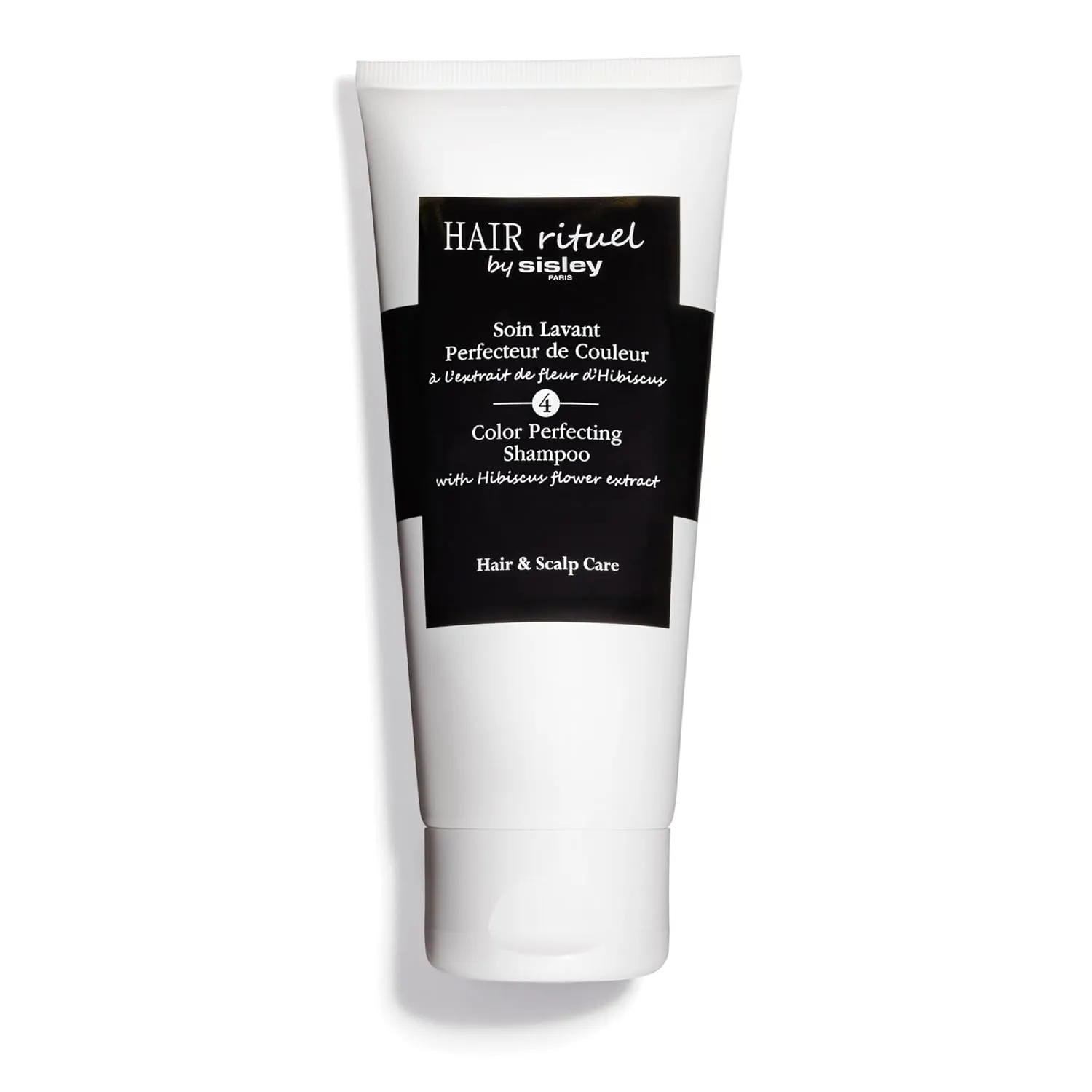 Hair Rituel by Sisley Paris Color Perfecting Shampoo with Hibiscus Flower Extract - 200 mL - Gently Cleanses & Cares for Colored, Highlighted Hair - Rich Foam Texture - Sulfate Free
