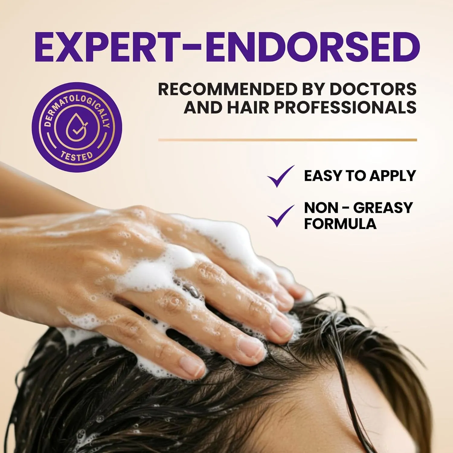 Hair Thickening Shampoo For Women & Men, Biotin Shampoo For Men & Women's Thinning Damaged & Curly Hair, Sulfate & Paraben Free