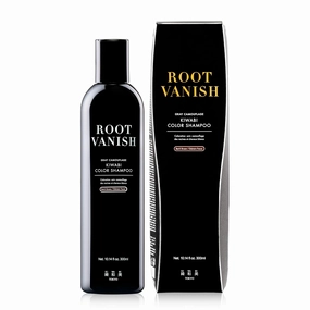 Hair Color Shampoo for Gray Coverage – Gradual, All Natural Hair Dye Shampoo for Women & Men – Hydrating, Sulfate-Free, Ammonia-Free, Vegan Scalp Care with 31 Botanicals (Dark Brown)