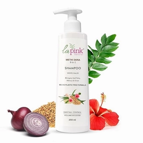 Hair Fall Control Shampoo 250ml Reduces Hair Fall 100% Sulphate Free, Makes Hair Healthy, Stronger, Longer & Boosts Hair Volume with Bhringraj, Hibiscus, Kadi Patta & Onion