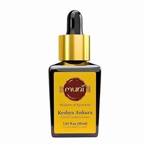 Hair Growth DHT Blocker Serum with Redensyl, Procapil, Ayurvedic herbs, Amla, Brahmi, Capilia longa. Hair loss treatment for women & men. For thicker hair 1.01 fl oz