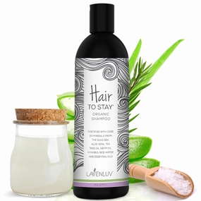 Hair Growth Shampoo 8oz - Thinning Hair - With Keratin & Rice Water - Shampoo For Hair Loss For Women & Men - SLS-Free Volumizing