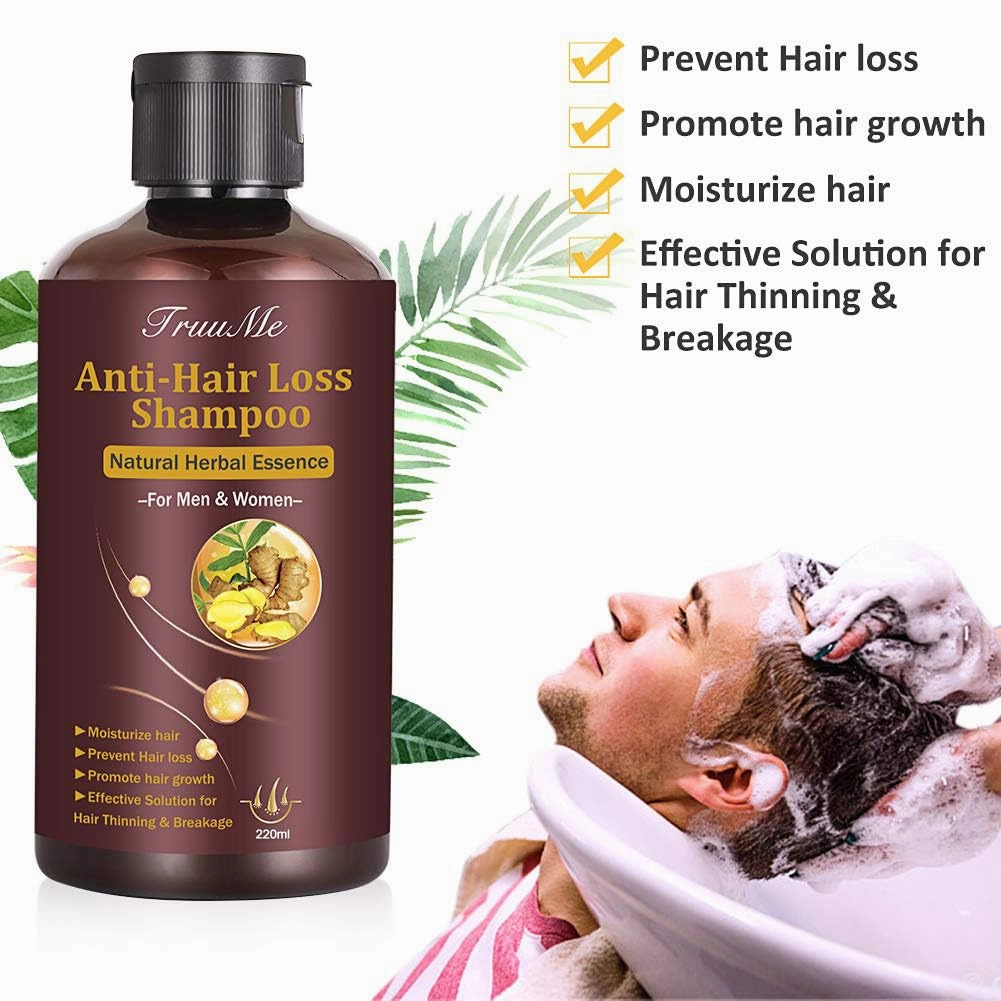 Hair Growth Shampoo - Anti-Thinning, Thickening Shampoo for Hair Loss & Grow Hair Fast for Men & Women, 220ML