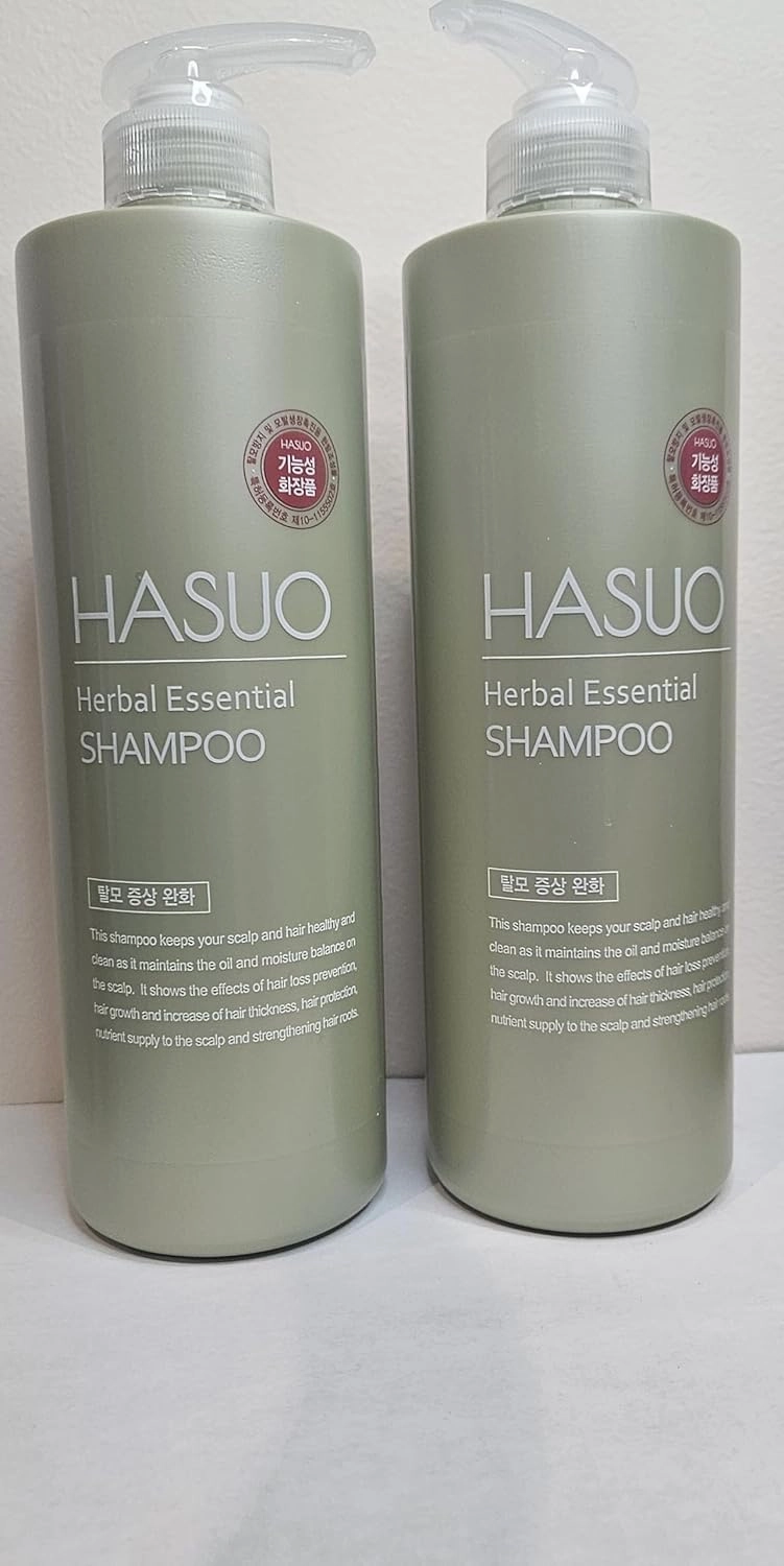 Hasuo Herbal Essential Shampoo x2 Sets 750ml/ 25.36 fl.oz each