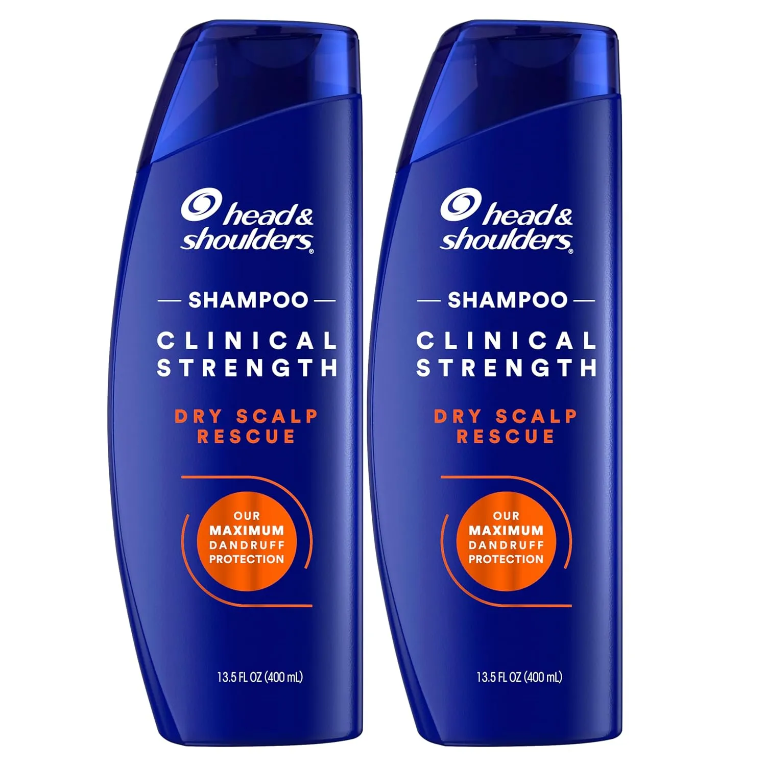 Head & Shoulders Clinical Dandruff Defense   Dry Scalp Rescue Shampoo 13.5 oz Twin Pack