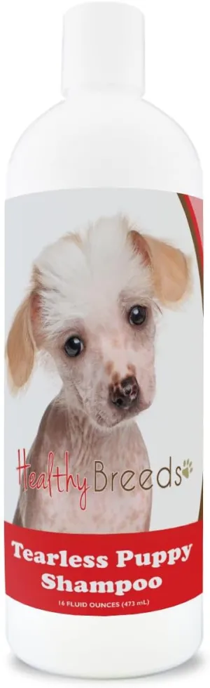 Healthy Breeds Chinese Crested Tearless Puppy Dog Shampoo 16 oz