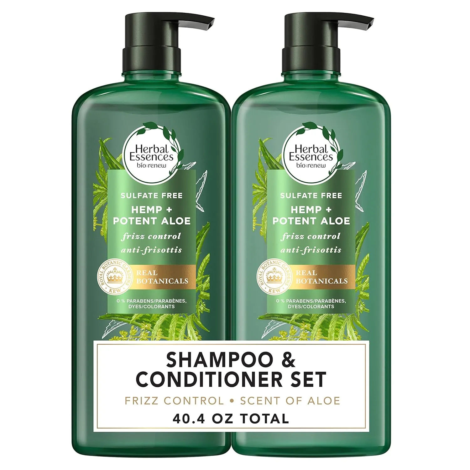 Herbal Essences bio:renew Potent Aloe   Hemp Shampoo and Conditioner Bundle