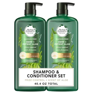 Herbal Essences bio:renew Potent Aloe   Hemp Shampoo and Conditioner Bundle