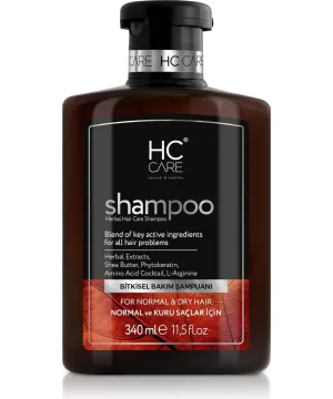 Herbal Shampoo for Normal Dry Hair 11.5 fl oz - Hair Strengthening Anti Frizz Daily Shampoo - Hydrating Hair Care for Dry Damaged Hair and Growth, Color Treated Hair