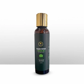 Herbal Hair Growth Oil, 5 Fl Oz (Pack of 10), Green, gold