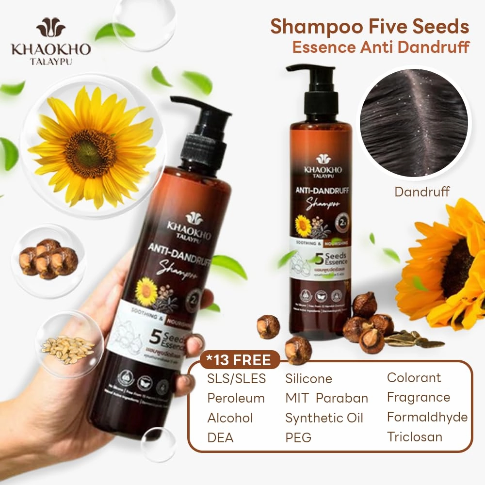 Herbal Scalp Revive: Refreshing Herbal Shampoo - Free Chemicals, NO Silicone, NO SLS, NO Formaldhyde 240ml (8.12oz) Natural Source Ingredients , Herbal Essense (Soft and Shiny Hair Formula)
