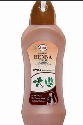 Herbal Shampoo Henna with Tulsi Scalp vitalizer 500 ml (16.90 fl ozs)