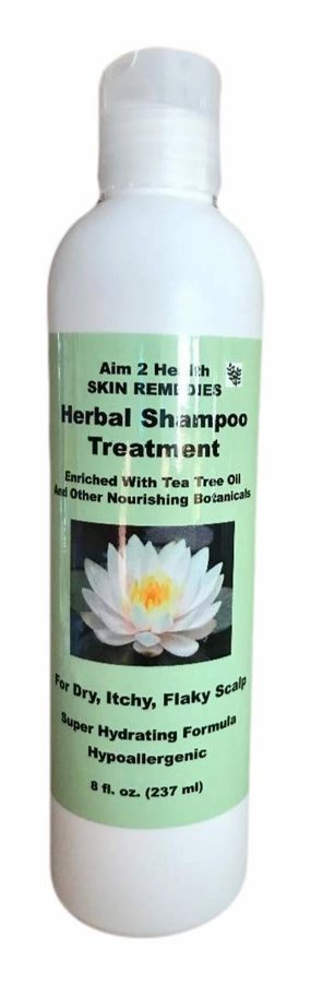 Herbal Shampoo Treatment With 5% Urea 8 oz Natural Moisturizing Shampoo