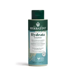 Herbatint Hydrate Shampoo - Deep Hydration & Protection - Restores Softness & Shine - Shields Against Pollution - Free of Parabens - Infused with Maca - 8.8 fl oz