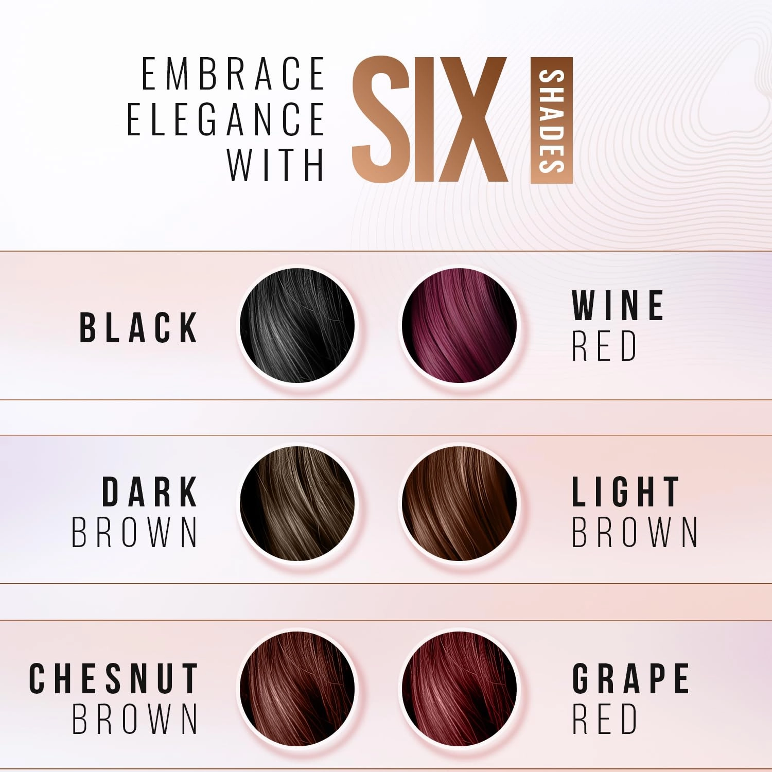 Herbishh Argan Hair Mask Shampoo - Natural Hair Dye for Gray Hair - Long-Lasting Color in Minutes - Travel Size - Ammonia-Free - 10 1 Pack (Grape Red)