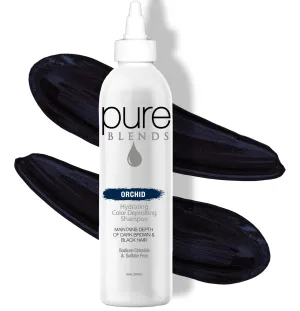 Hydrating Color Depositing Shampoo - Brightens & Tones Faded Semi Permanent Hair Dye, Prevents Fade, Extends Color Service (Orchid, 8.5 Fl Oz)