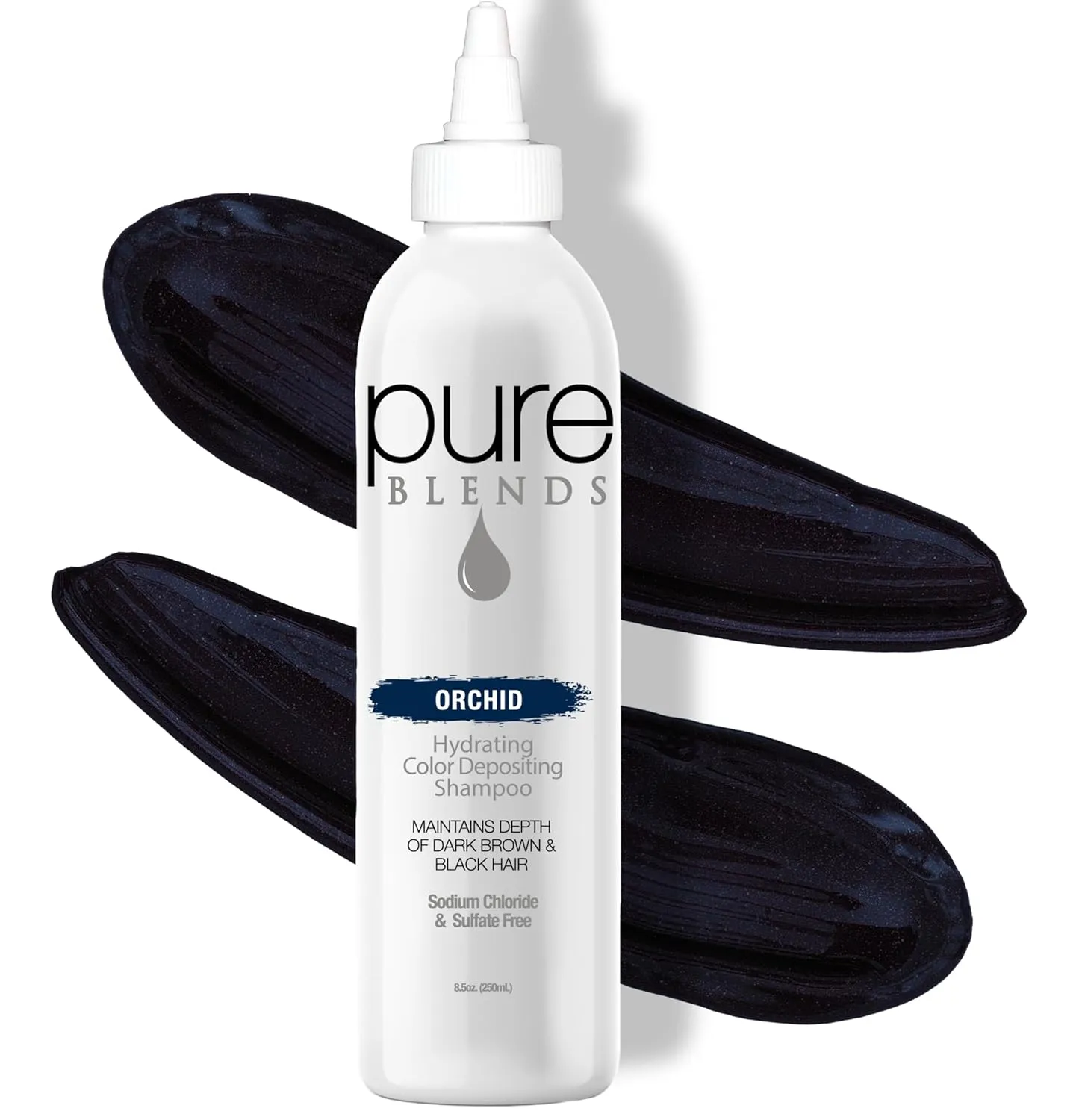 Hydrating Color Depositing Shampoo - Brightens & Tones Faded Semi Permanent Hair Dye, Prevents Fade, Extends Color Service (Orchid, 8.5 Fl Oz)