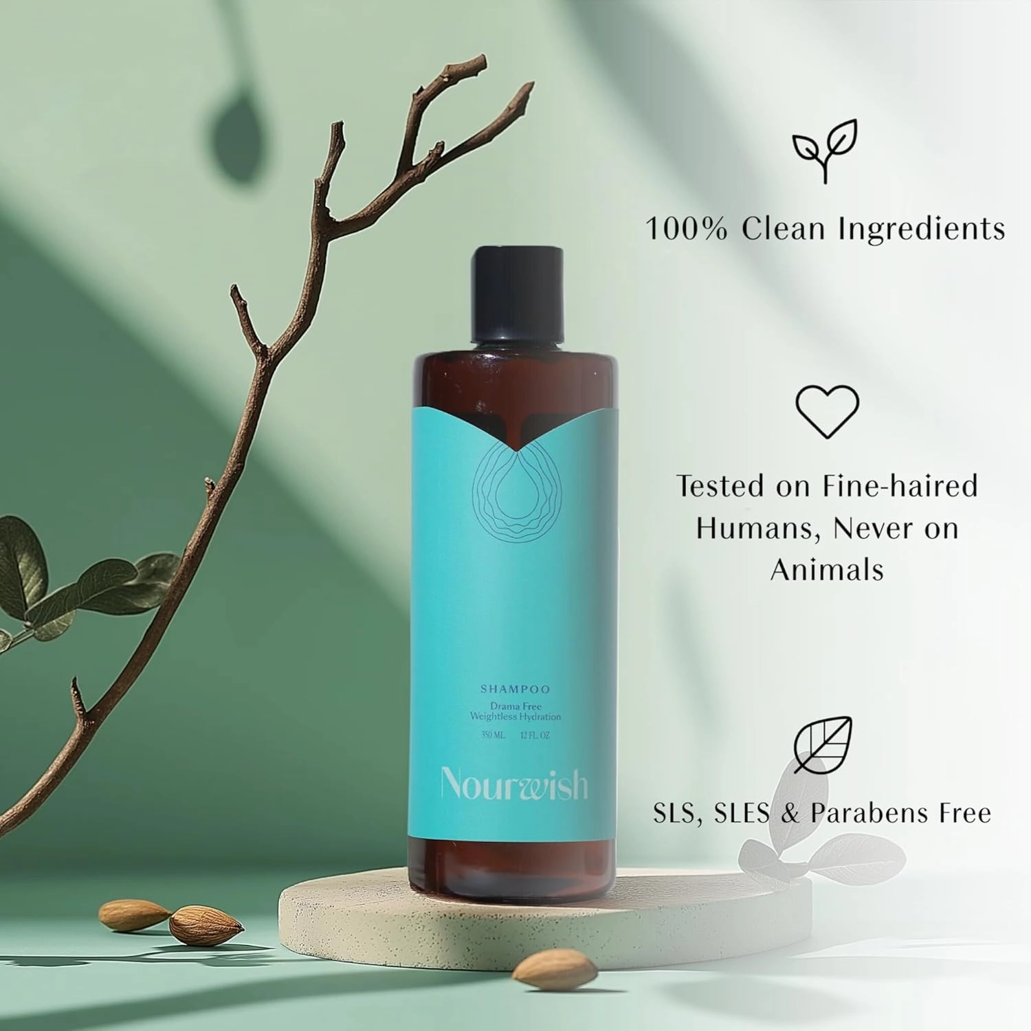 Hydrating Thickening Reparing Shampoo (Korean, Japanese) Haircare For Damaged Low-Porosity Hair (Airy Glow)